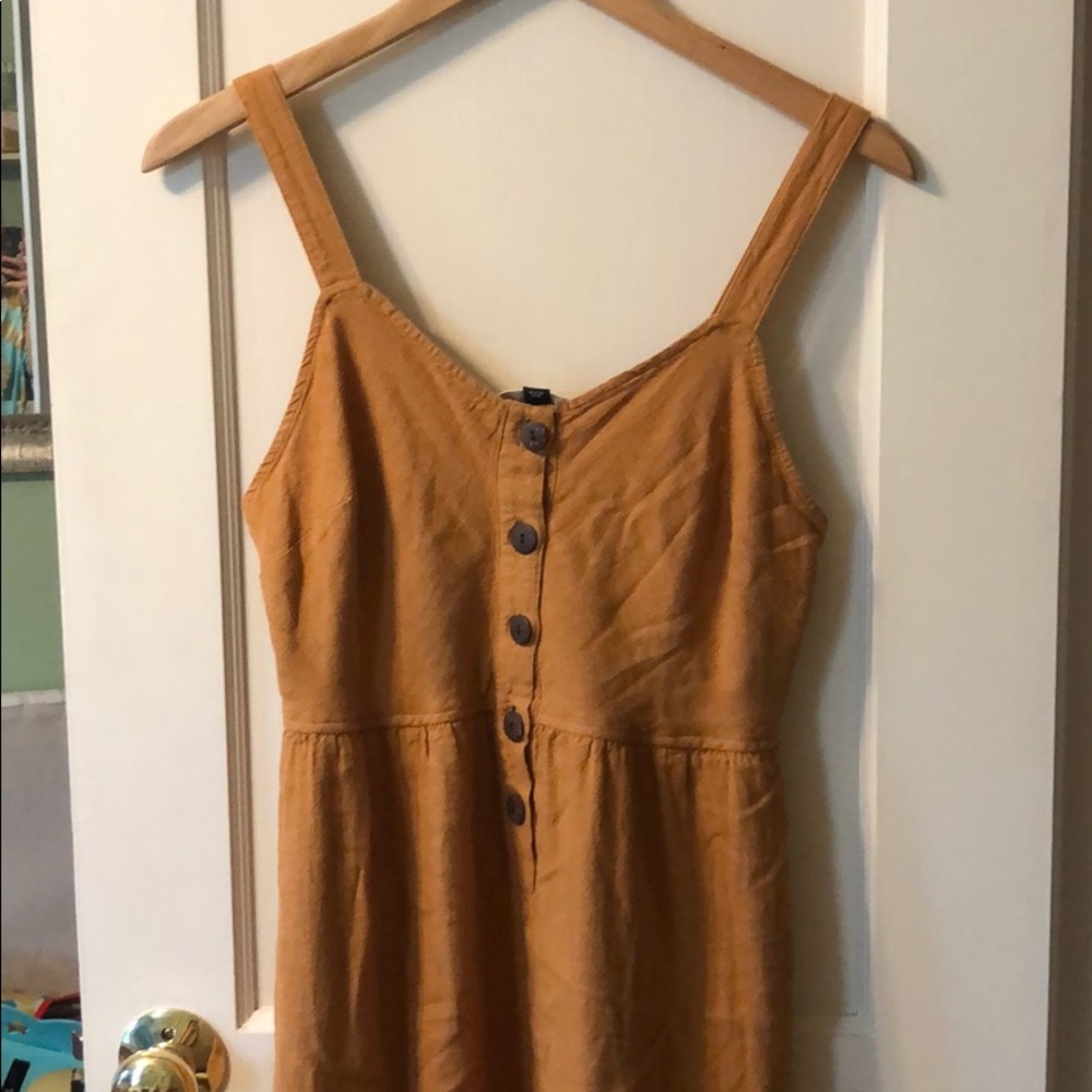 Mustard midi dress, never worn
